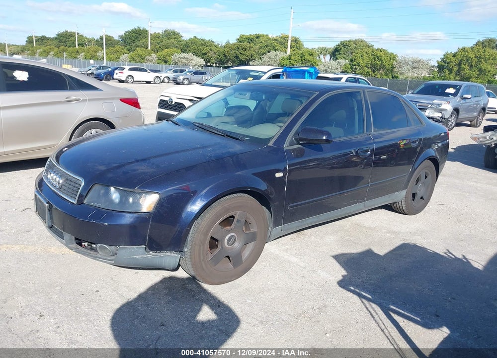 2002 AUDI A4 1.8T VIN: WAULC68EX2A293973