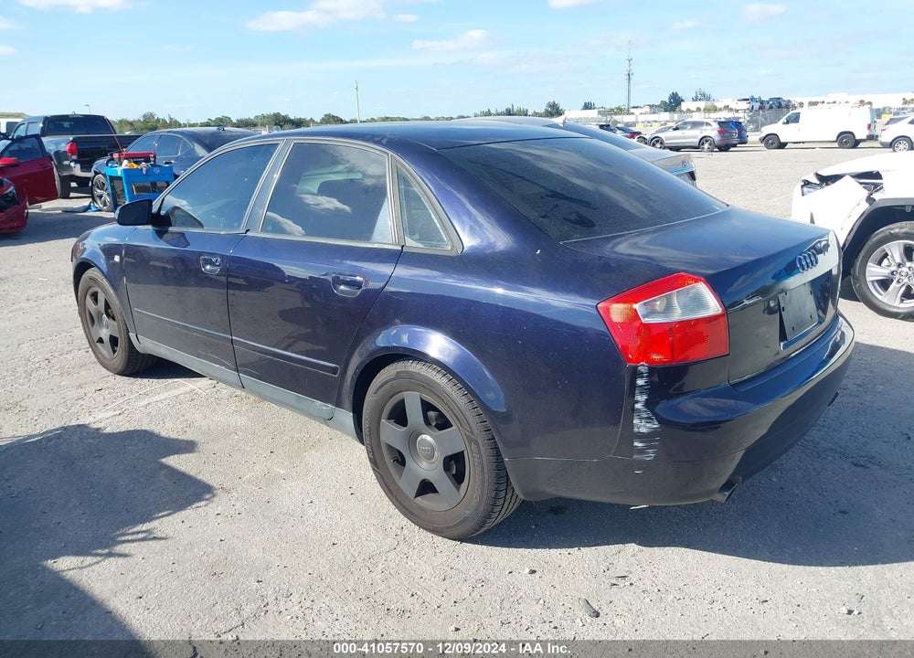 2002 AUDI A4 1.8T VIN: WAULC68EX2A293973
