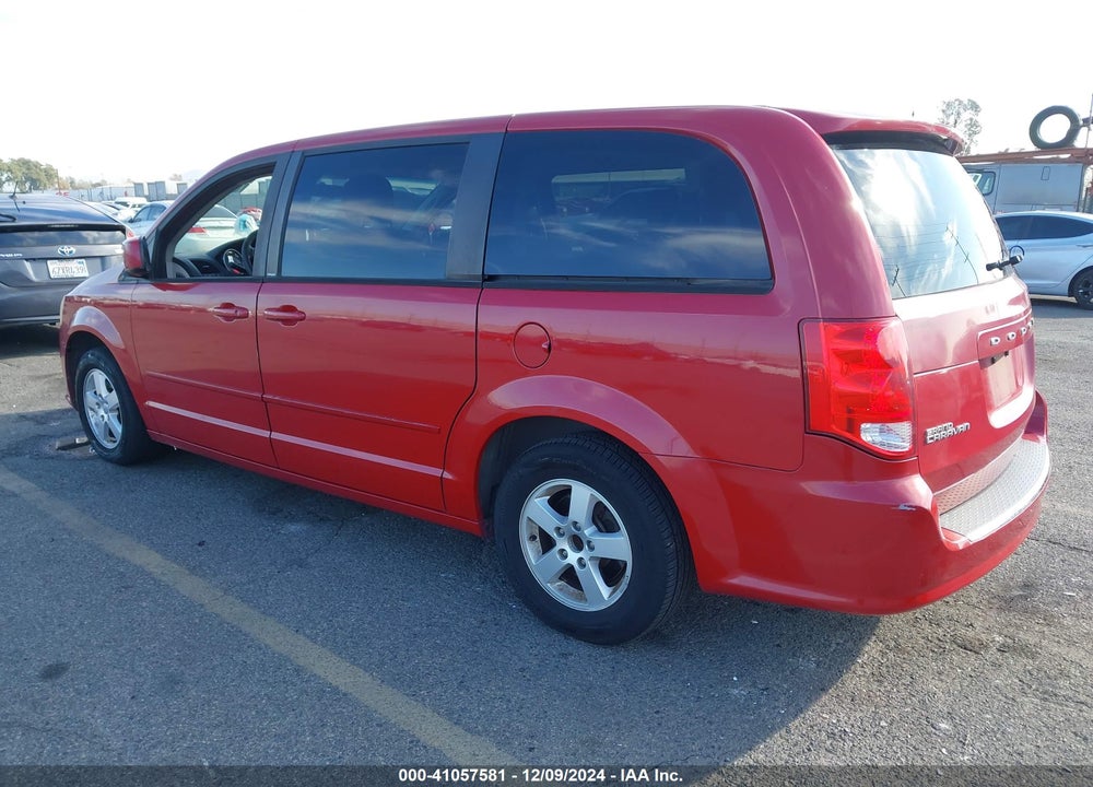 2013 DODGE GRAND CARAVAN SXT VIN: 2C4RDGCG6DR669298