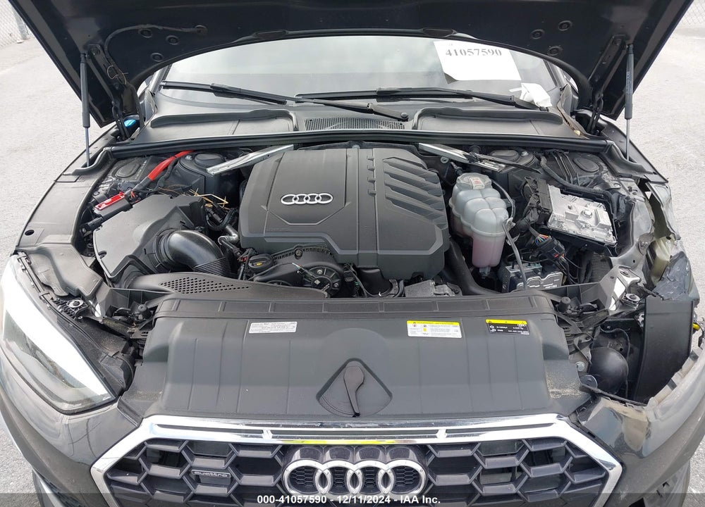 2022 AUDI A5 SPORTBACK PREMIUM PLUS 45 TFSI S LINE QUATTRO S TRONIC VIN: WAUFACF54NA018768