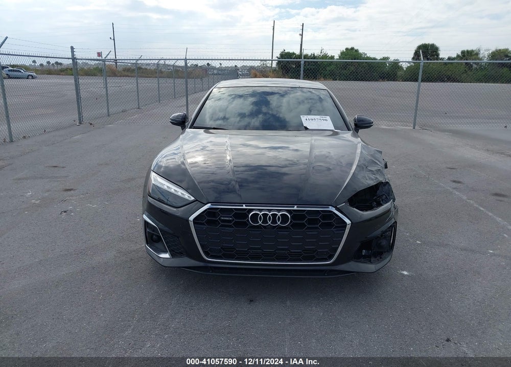 2022 AUDI A5 SPORTBACK PREMIUM PLUS 45 TFSI S LINE QUATTRO S TRONIC VIN: WAUFACF54NA018768