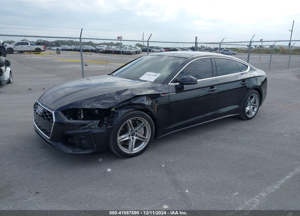 2022 AUDI A5 SPORTBACK PREMIUM PLUS 45 TFSI S LINE QUATTRO S TRONIC VIN: WAUFACF54NA018768
