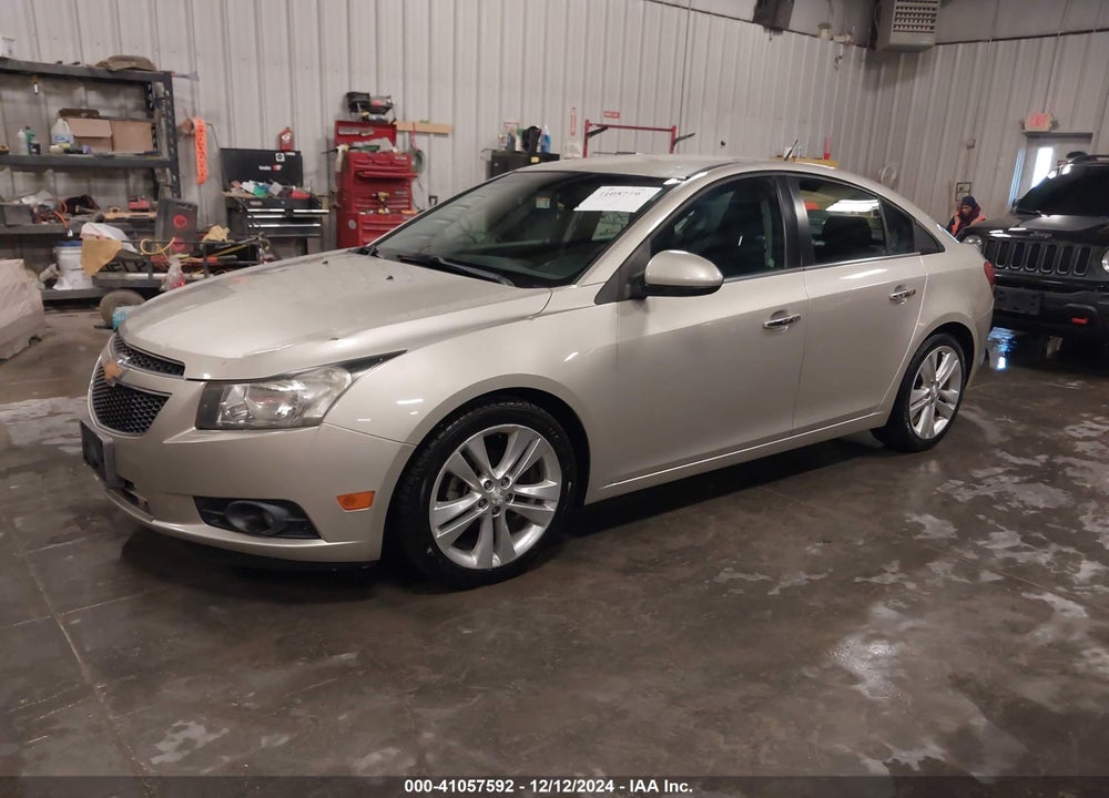 2013 CHEVROLET CRUZE LTZ VIN: 1G1PG5SB2D7202804