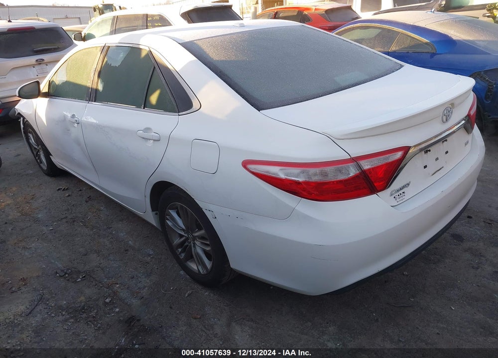 2016 TOYOTA CAMRY SE VIN: 4T1BF1FK3GU191255