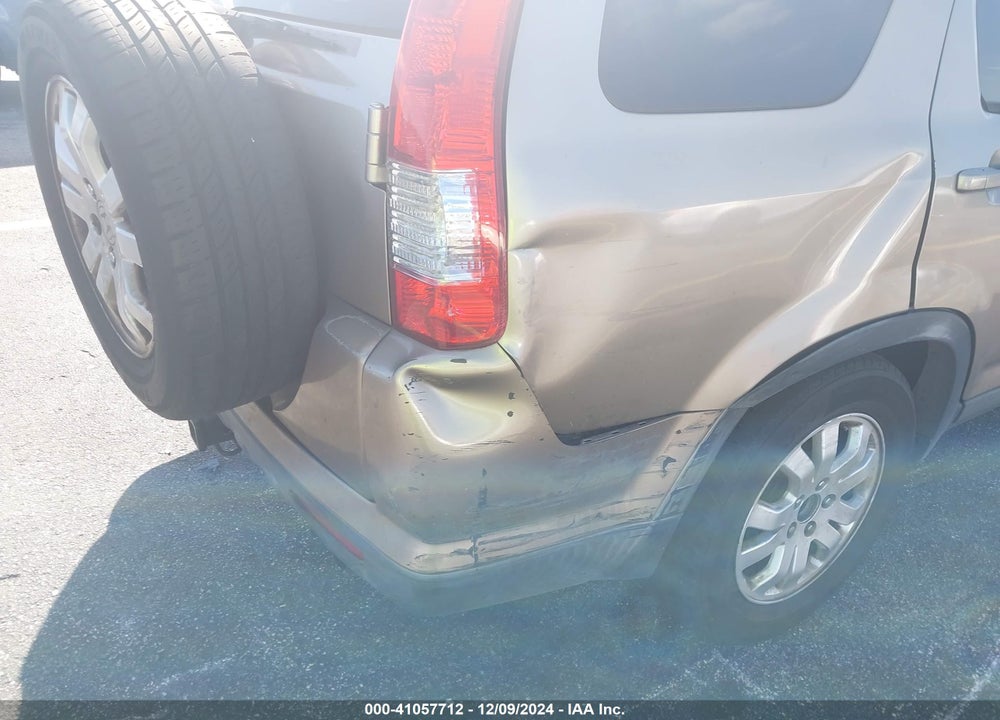 2005 HONDA CR-V SE VIN: SHSRD78975U339072