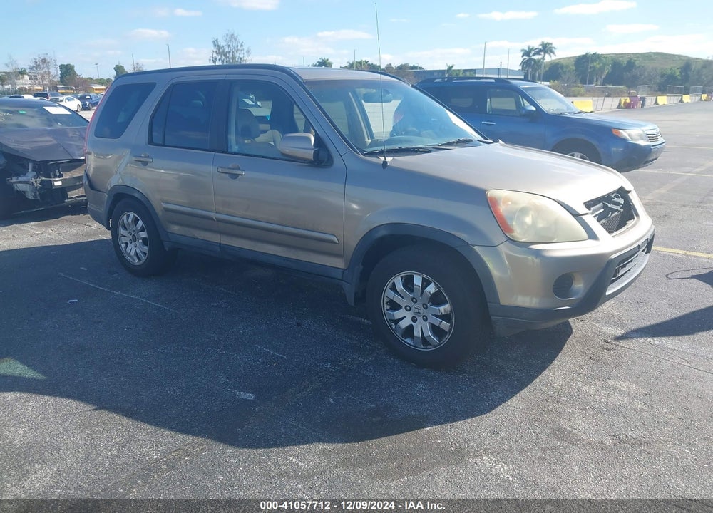 2005 HONDA CR-V SE VIN: SHSRD78975U339072