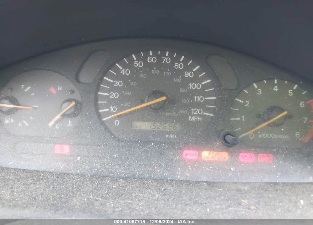 2001 MITSUBISHI GALANT ES VIN: 4A3AA46G21E185831