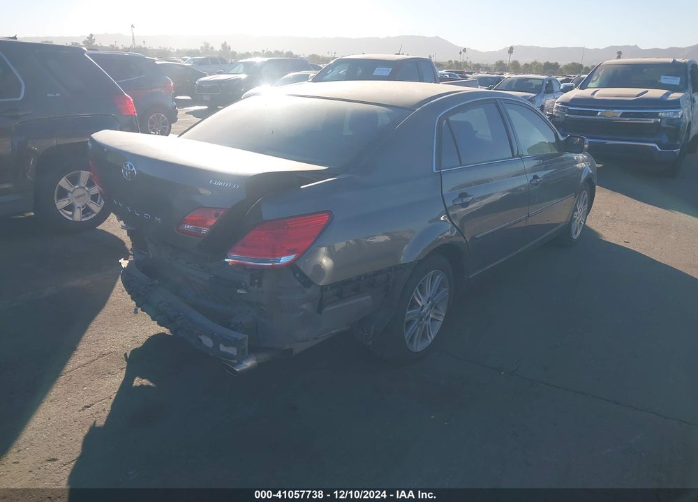 2007 TOYOTA AVALON LIMITED VIN: 4T1BK36B17U185770