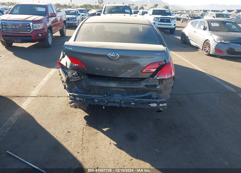 2007 TOYOTA AVALON LIMITED VIN: 4T1BK36B17U185770