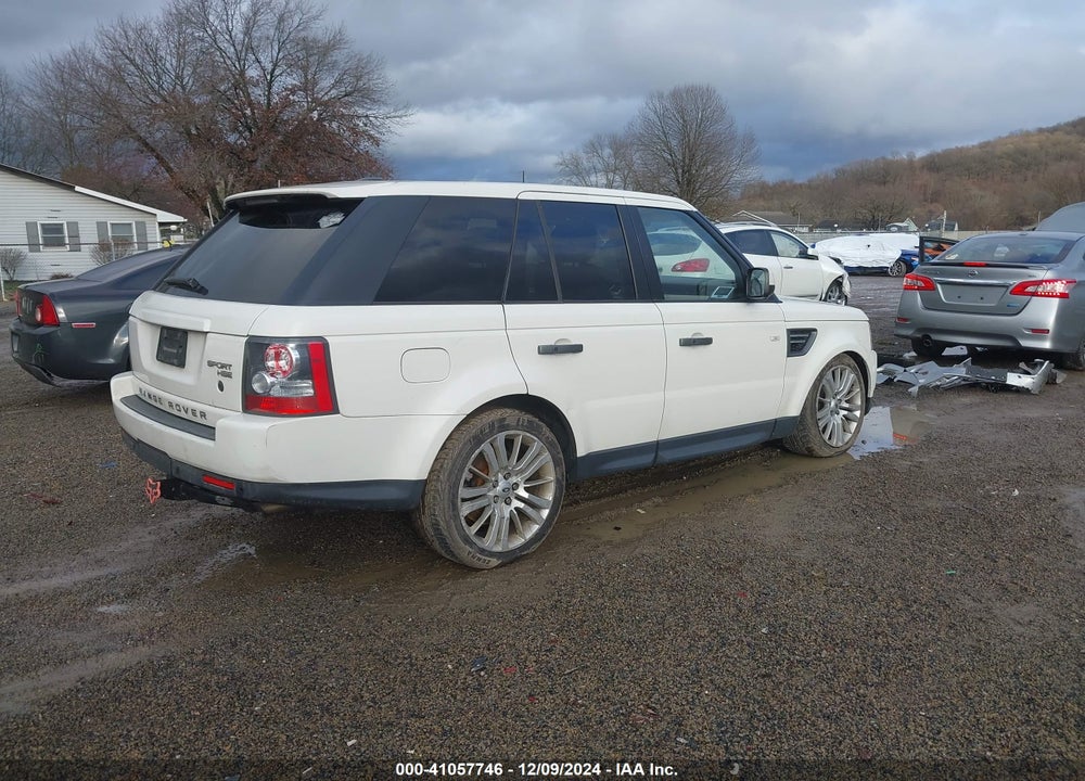 2010 LAND ROVER RANGE ROVER SPORT HSE VIN: SALSK2D45AA244727