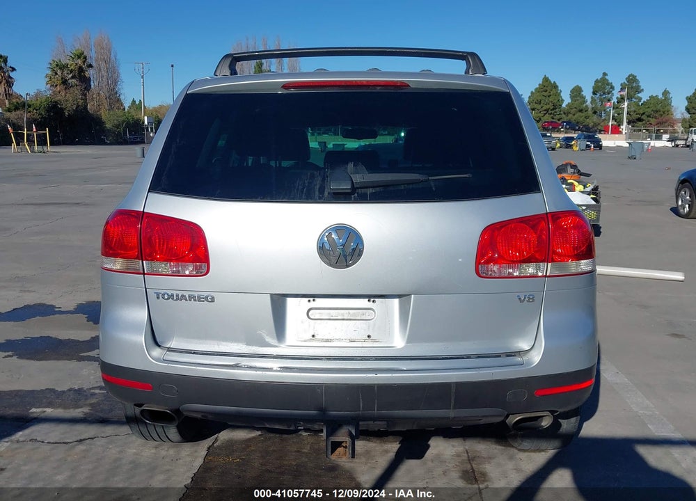 2004 VOLKSWAGEN TOUAREG V8 VIN: WVGEM77LX4D061580