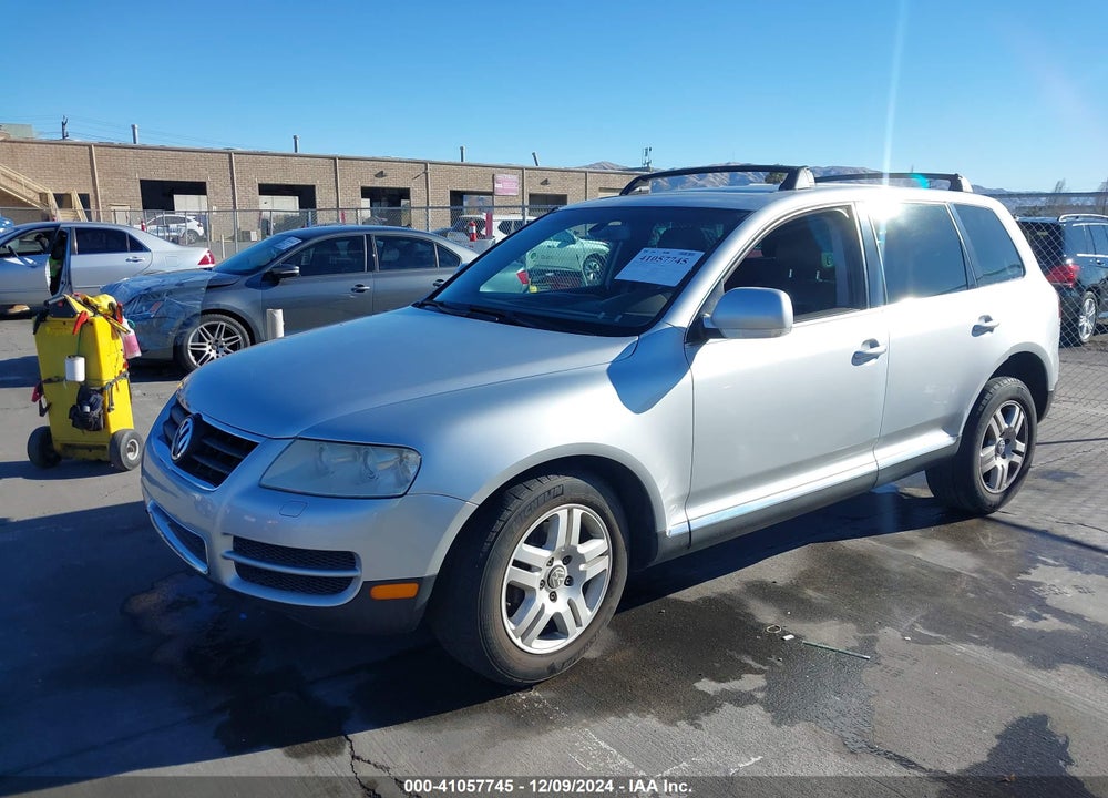 2004 VOLKSWAGEN TOUAREG V8 VIN: WVGEM77LX4D061580