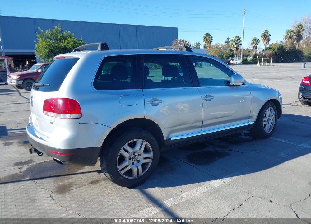 2004 VOLKSWAGEN TOUAREG V8 VIN: WVGEM77LX4D061580
