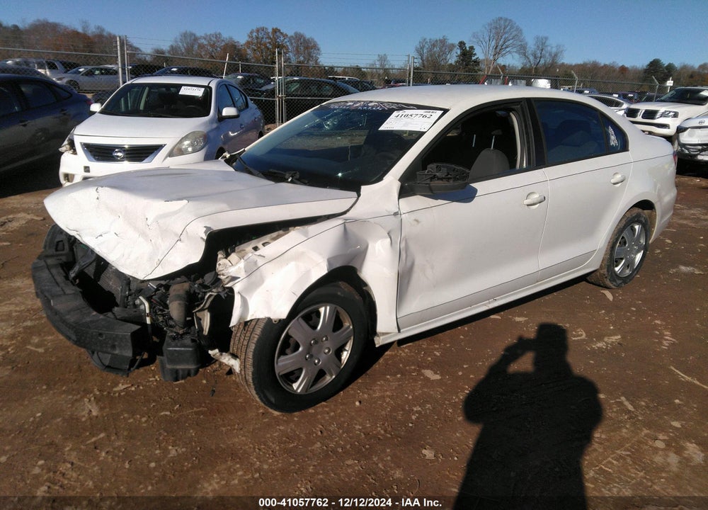 2011 VOLKSWAGEN JETTA 2.0L S VIN: 3VW1K7AJ6BM042846