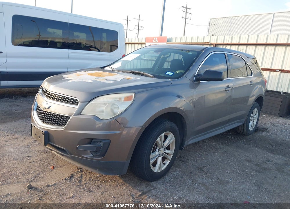 2010 CHEVROLET EQUINOX LS VIN: 2CNALBEW8A6267038