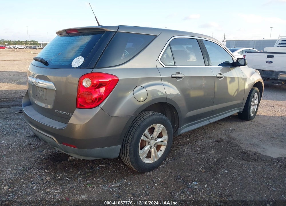 2010 CHEVROLET EQUINOX LS VIN: 2CNALBEW8A6267038