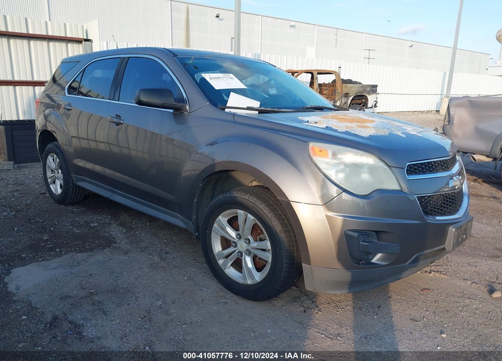 2010 CHEVROLET EQUINOX LS VIN: 2CNALBEW8A6267038