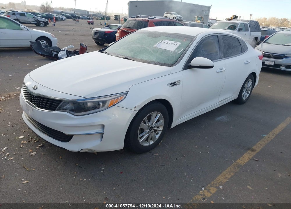 2016 KIA OPTIMA LX VIN: KNAGT4L32G5081869
