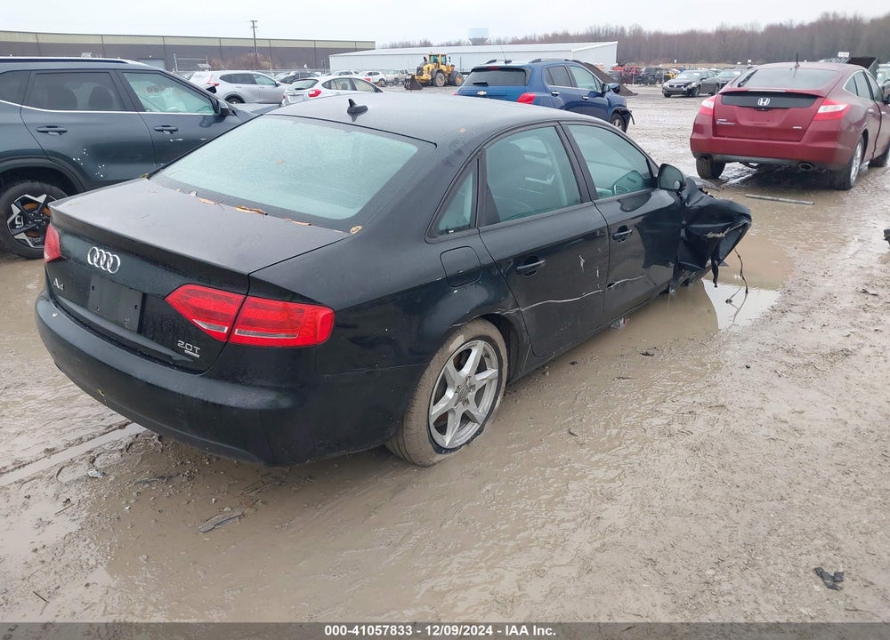 2009 AUDI A4 2.0T PREMIUM VIN: WAULF78KX9N026676