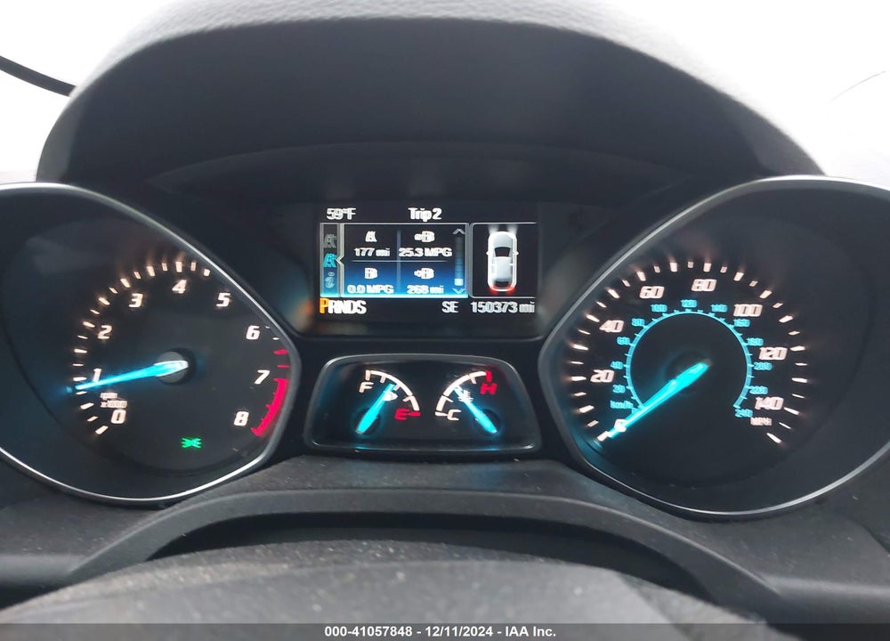 2014 FORD ESCAPE SE VIN: 1FMCU0GX4EUC05871