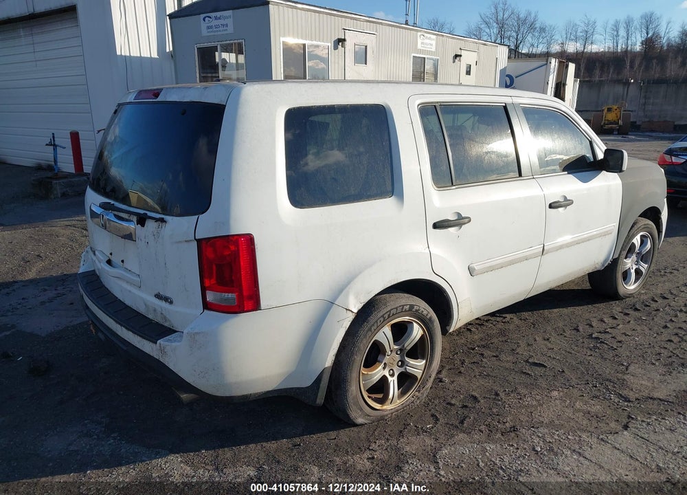 2012 HONDA PILOT EX-L VIN: 5FNYF4H50CB084075