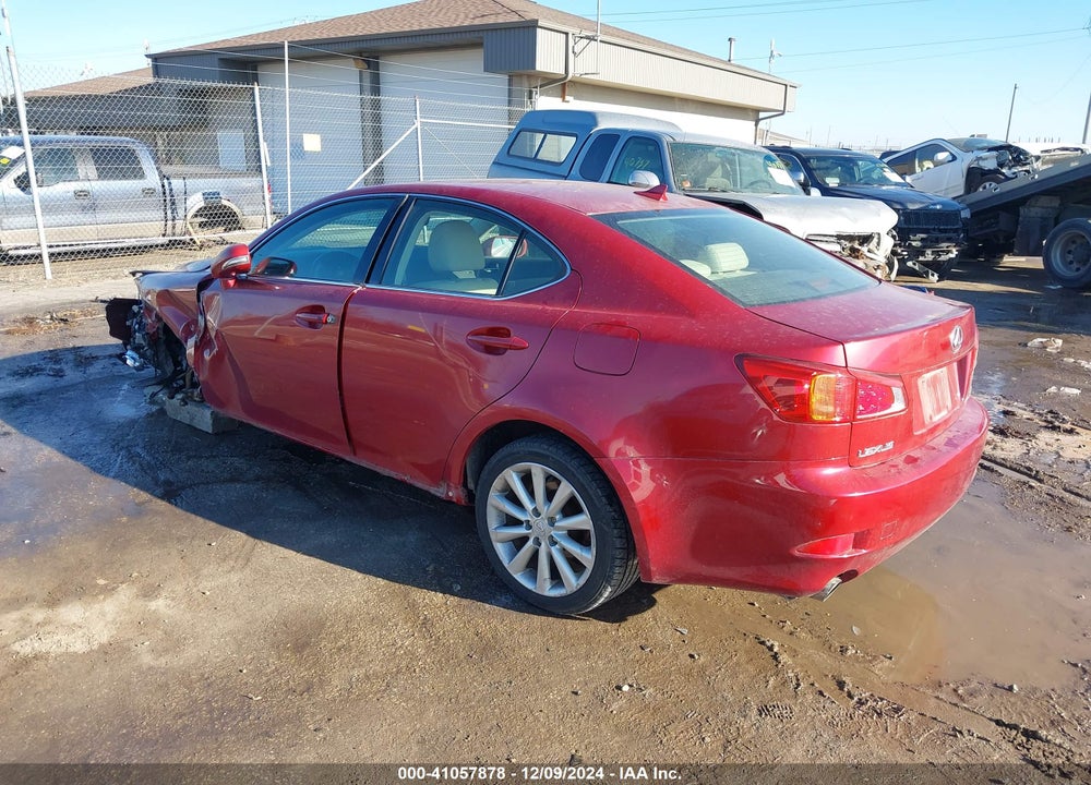 2009 LEXUS IS 250 VIN: JTHCK262695030727