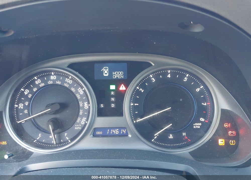 2009 LEXUS IS 250 VIN: JTHCK262695030727
