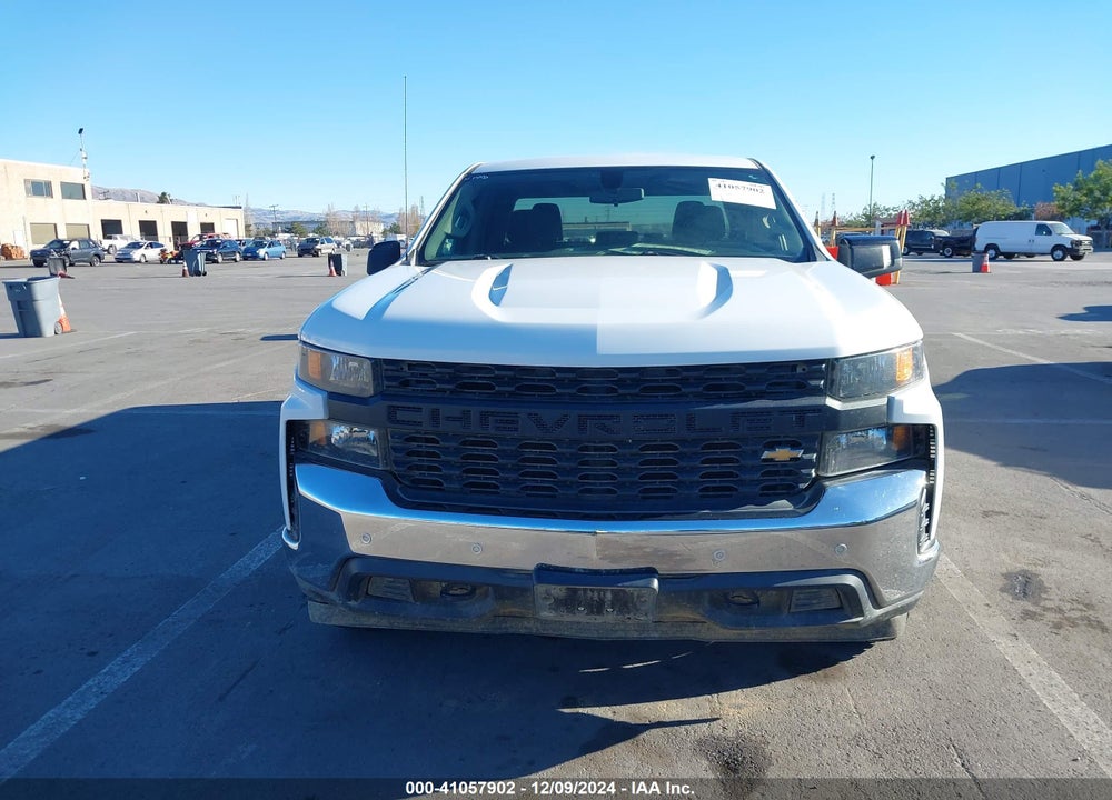 2021 CHEVROLET SILVERADO 1500 4WD STANDARD BED WT VIN: 1GCRYAEF7MZ201902