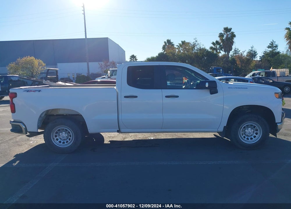 2021 CHEVROLET SILVERADO 1500 4WD STANDARD BED WT VIN: 1GCRYAEF7MZ201902