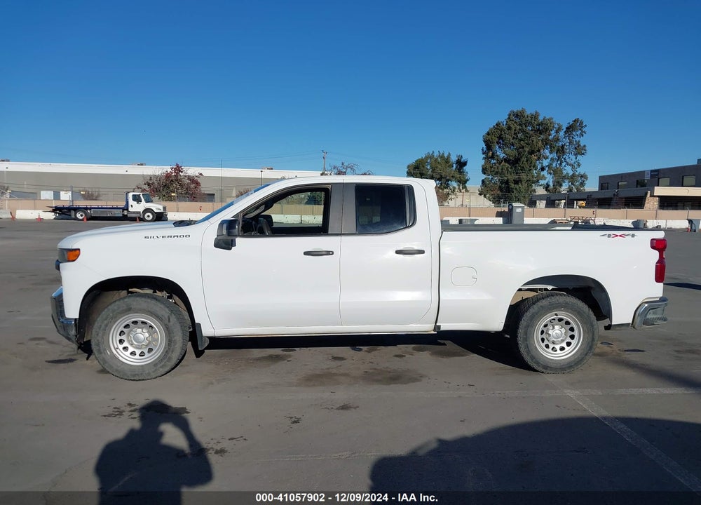 2021 CHEVROLET SILVERADO 1500 4WD STANDARD BED WT VIN: 1GCRYAEF7MZ201902