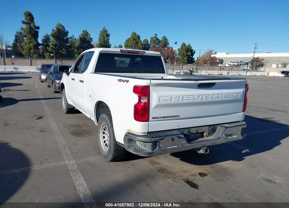 2021 CHEVROLET SILVERADO 1500 4WD STANDARD BED WT VIN: 1GCRYAEF7MZ201902