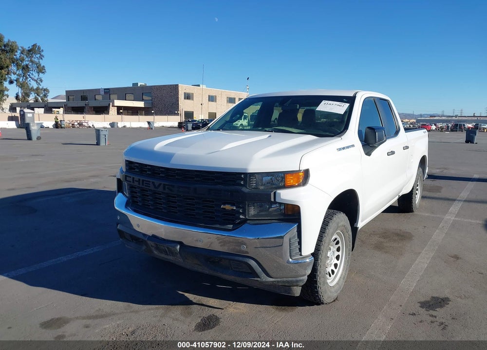 2021 CHEVROLET SILVERADO 1500 4WD STANDARD BED WT VIN: 1GCRYAEF7MZ201902