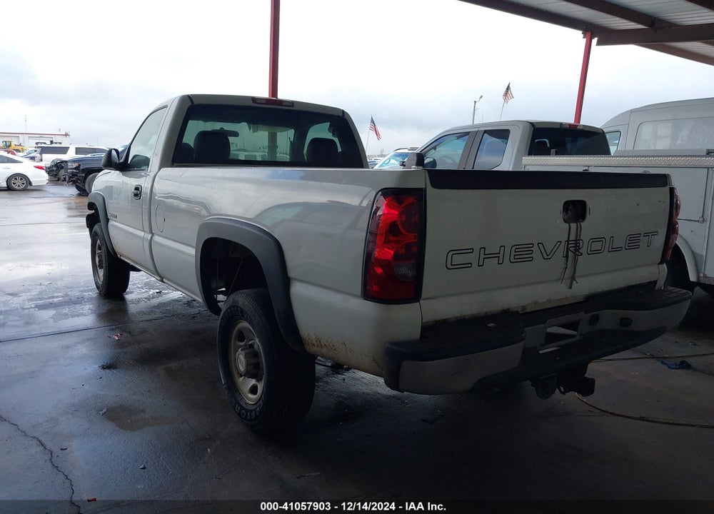2007 CHEVROLET SILVERADO 2500HD CLASSIC WORK TRUCK VIN: 1GCHC24U07E128433