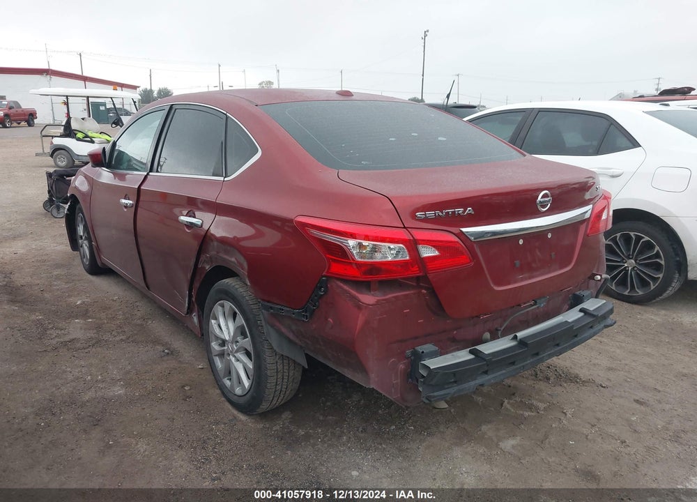 2018 NISSAN SENTRA SV VIN: 3N1AB7AP3JY222786