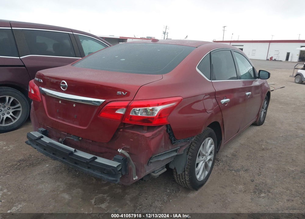 2018 NISSAN SENTRA SV VIN: 3N1AB7AP3JY222786