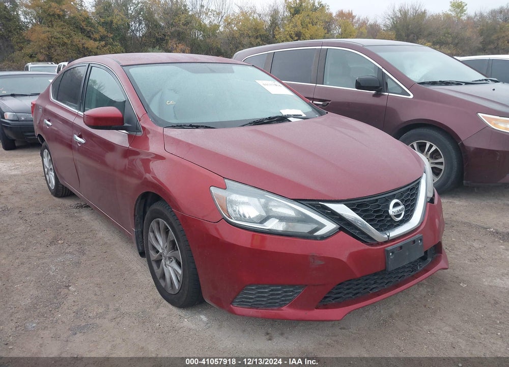 2018 NISSAN SENTRA SV VIN: 3N1AB7AP3JY222786