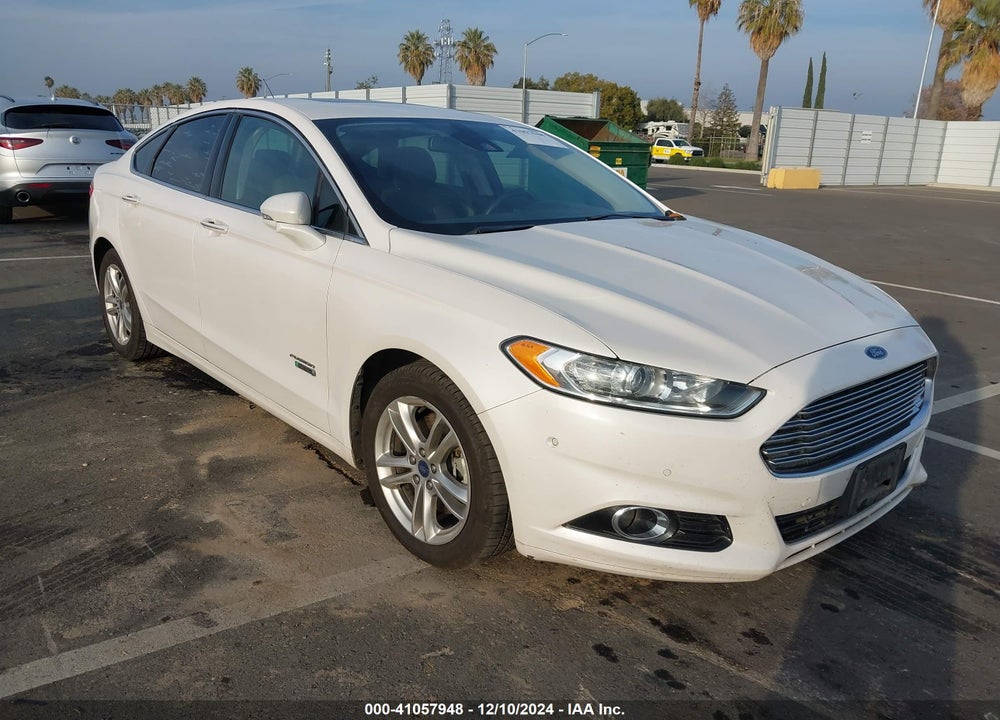 2016 FORD FUSION ENERGI TITANIUM VIN: 3FA6P0SU5GR106840