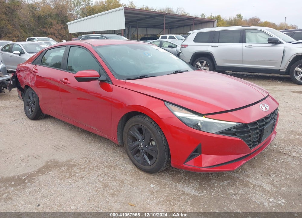 2021 HYUNDAI ELANTRA SEL VIN: 5NPLM4AG8MH041294