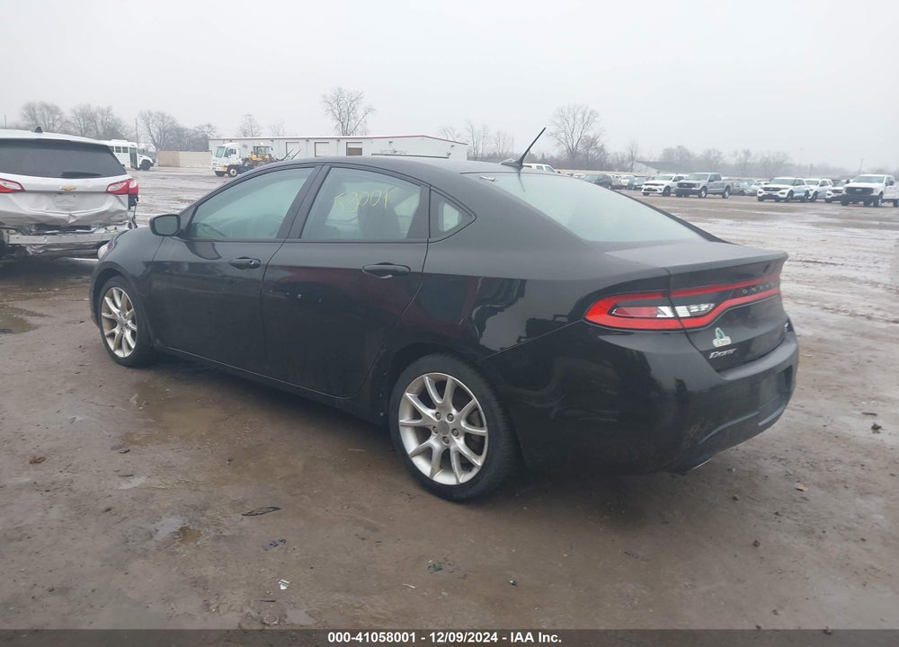 2013 DODGE DART SXT VIN: 1C3CDFBH2DD224879