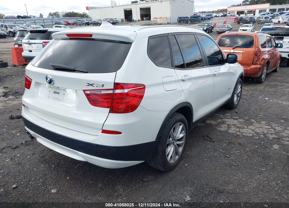 2013 BMW X3 VIN: 5UXWX9C58D0D09126
