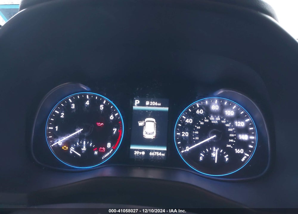 2021 HYUNDAI KONA SE VIN: KM8K1CAA2MU693467