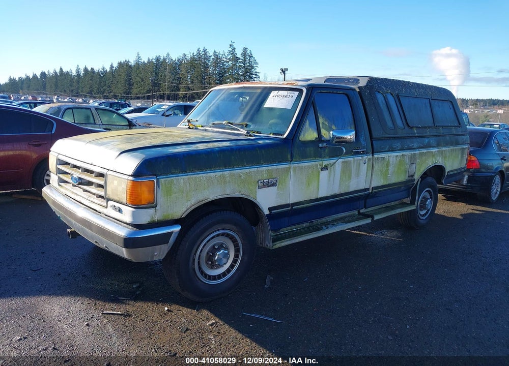 1987 FORD F250 VIN: 1FTHF25H6HNA27892