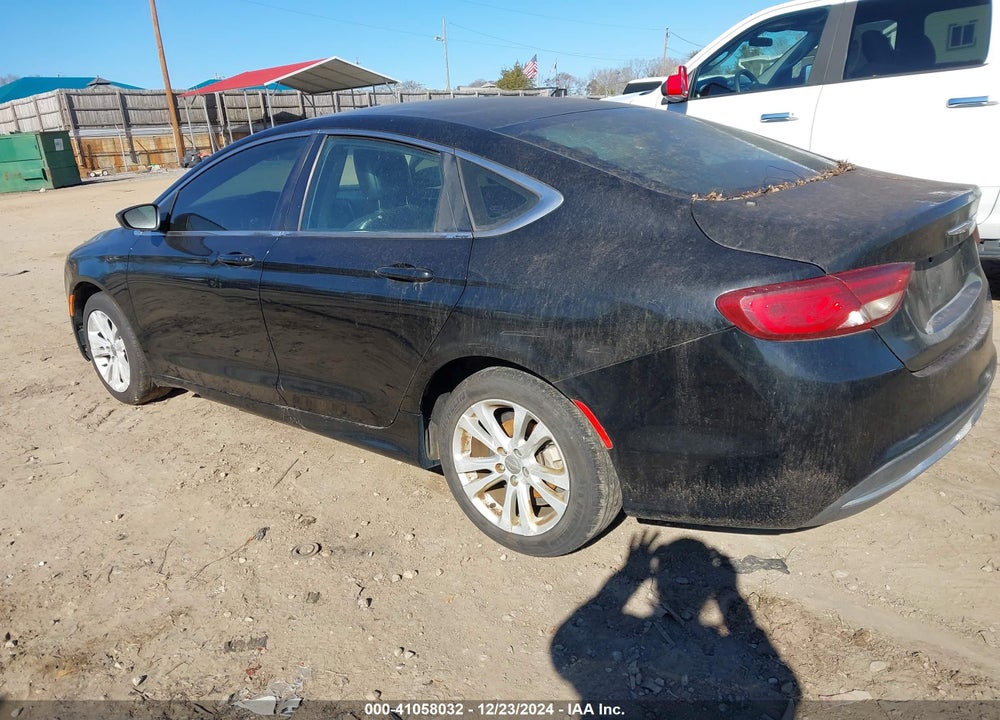 2016 CHRYSLER 200 LIMITED VIN: 1C3CCCAB5GN131075