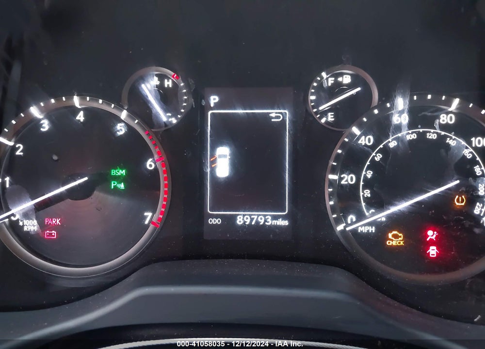 2020 LEXUS GX 460 PREMIUM VIN: JTJAM7BX1L5249309
