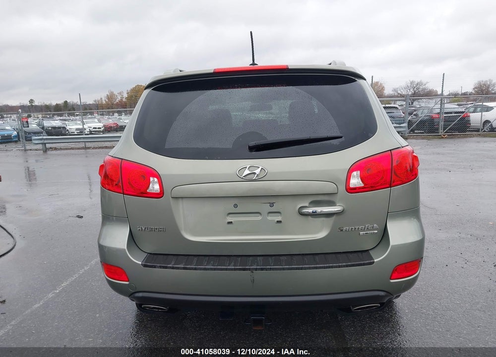 2008 HYUNDAI SANTA FE LIMITED/SE VIN: 5NMSH13E68H170826
