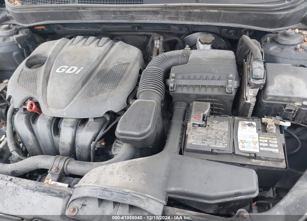 2014 HYUNDAI SONATA GLS VIN: 5NPEB4AC2EH825435
