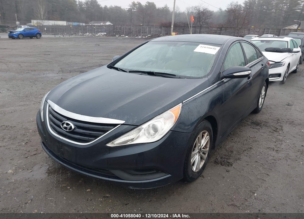 2014 HYUNDAI SONATA GLS VIN: 5NPEB4AC2EH825435