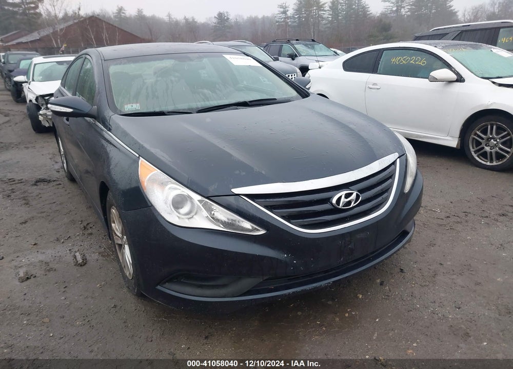 2014 HYUNDAI SONATA GLS VIN: 5NPEB4AC2EH825435