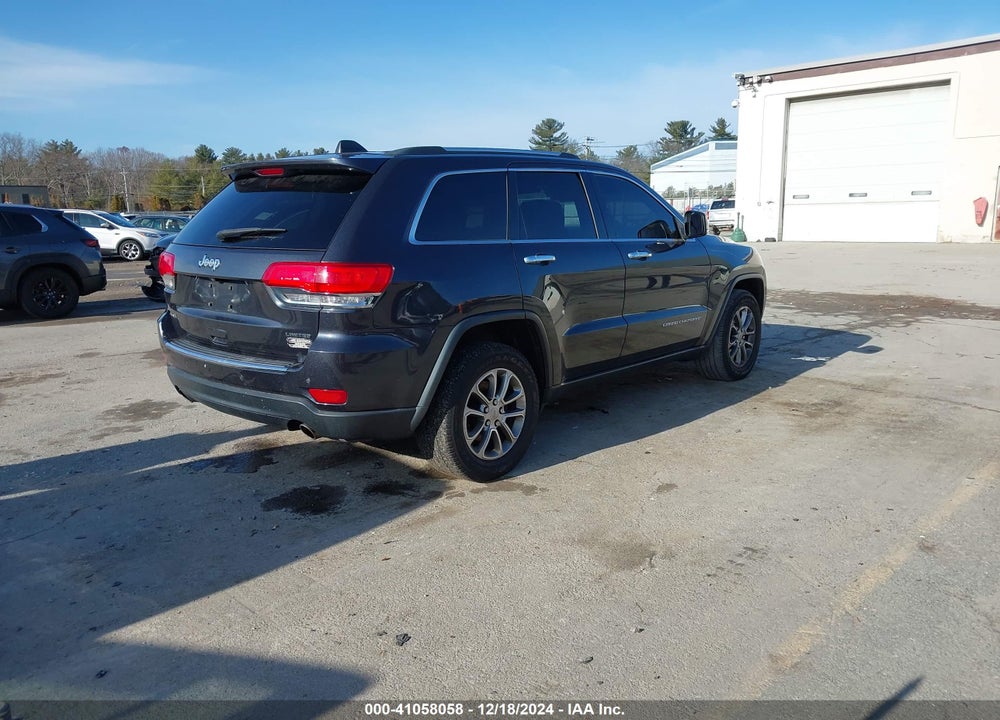 2014 JEEP GRAND CHEROKEE LIMITED VIN: 1C4RJFBG4EC542130