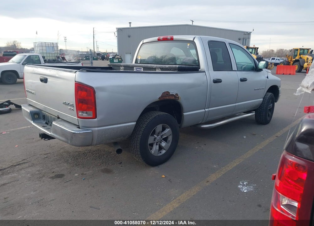2004 DODGE RAM 1500 SLT/LARAMIE VIN: 1D7HU18D74S726491